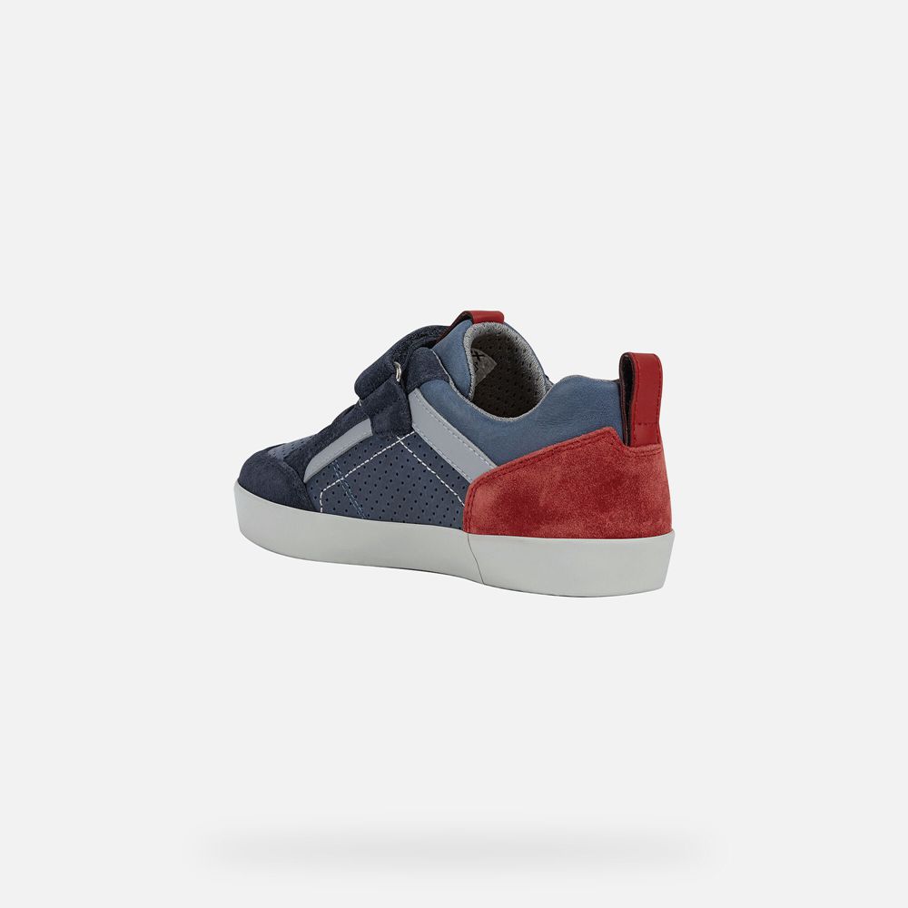 Geox Erkek Çocuk Spor Ayakkabı Lacivert - Kilwi - NJG-705416